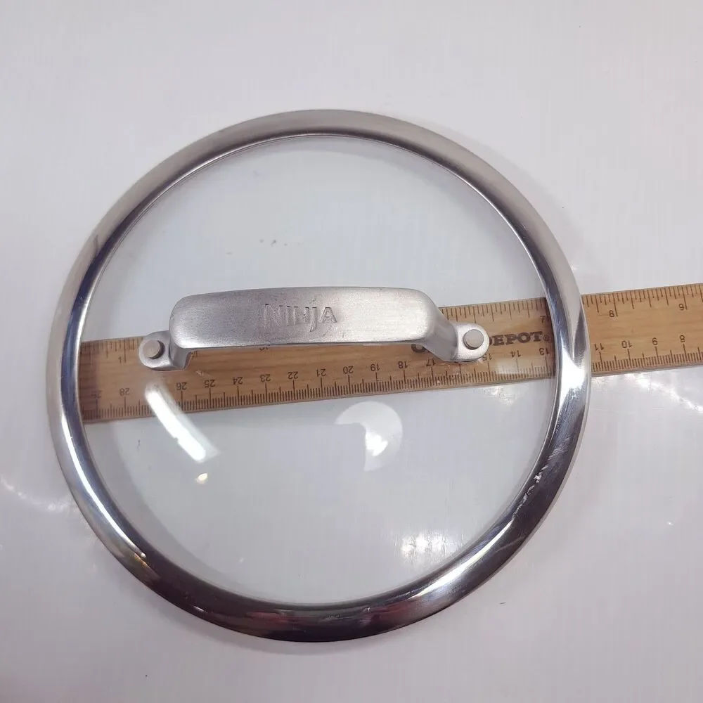 Ninja Foodi NeverStick Pot pan LID ONLY clear stainless Replacement top cap